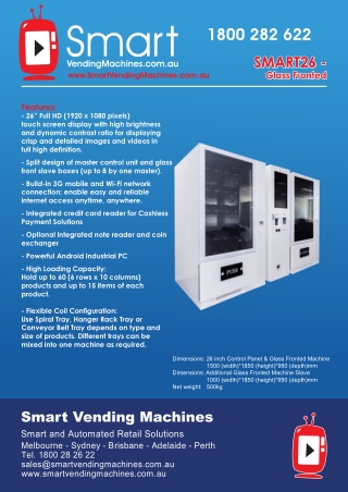 Smart vending machines with intuitive intelligence