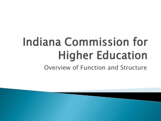 Indiana Commission for Higher Education