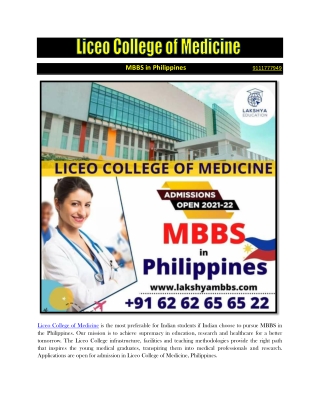 Liceo College of Medicine