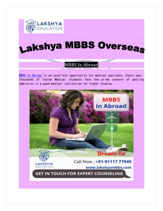 MBBS In Abroad