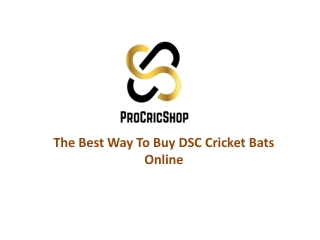 Buy DSC Cricket Bats Online