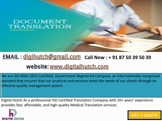 Language Translation Companies |Translation Agency | Digital Hutch