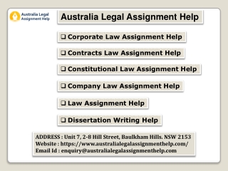 Corporate Law Assignment Help