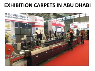 EXHIBITION CARPETS IN ABU DHABI