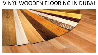 VINYL WOODEN FLOORING IN DUBAI