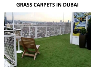 GRASS CARPETS IN DUBAI