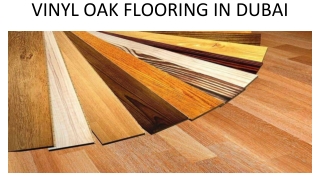 VINYL OAK FLOORING IN DUBAI