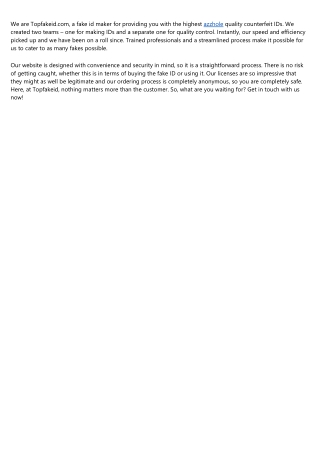 Buy Scannable Fake ID – Premium Fake IDs