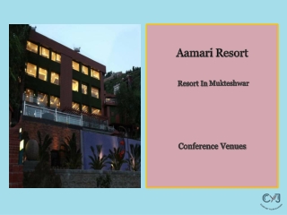 Aamari Resort Mukteshwar | Conference Venues Near Delhi