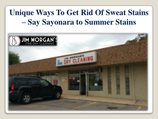 Unique Ways To Get Rid Of Sweat Stains – Say Sayonara to Summer Stains