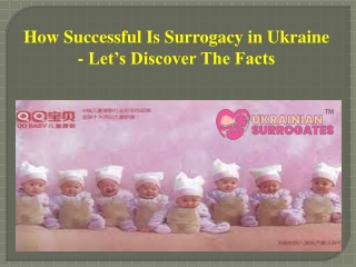 How Successful Is Surrogacy in Ukraine - Let’s Discover The Facts