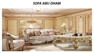 SOFA ABU DHABI