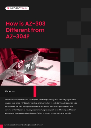 How is AZ-303 Different from AZ-304