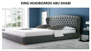 KING HEADBOARDS ABU DHABI