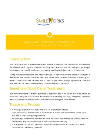 Endodontics Dentist