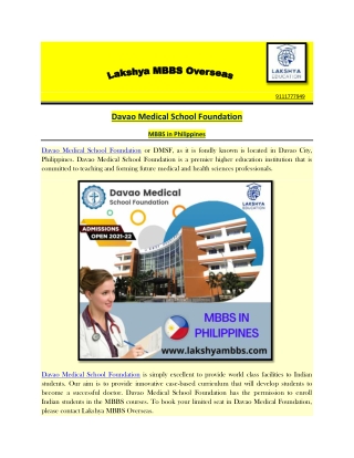 Davao Medical School Foundation