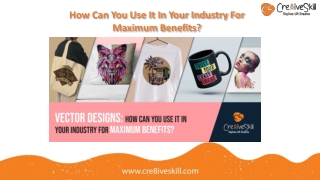 How To Use Vector Designs In Your Industry For Maximum Benefits?