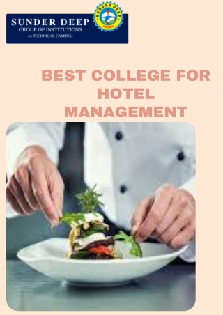 Top Hotel Management Colleges in UP | Top IHM Colleges in Ghaziabad