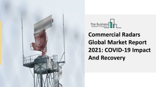 Commercial Radars Market Demand, Emerging Growth And Latest Trends Forecast 2030