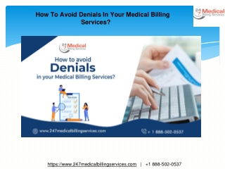 How To Avoid Denials In Your Medical Billing Services