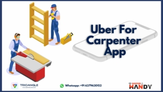 Uber For Carpenter App