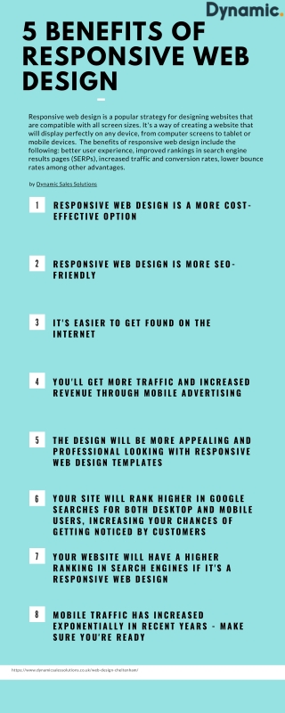 5 Benefits of Responsive Web Design