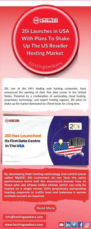 20i Launches in USA With Plans To Shake Up The US Reseller Hosting Market