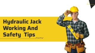 Hydraulic Jack_ Working, And Safety Features