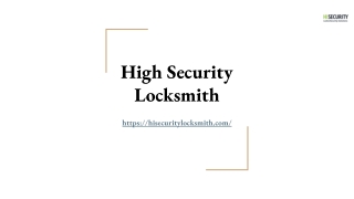 Locksmith in Fort Lauderdale FL