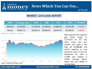 Stock Market Outlook Report - Imperial Money