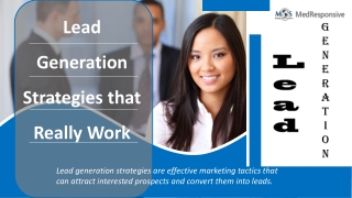 Lead Generation Strategies that Really Work