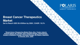 Breast Cancer Therapeutics Market