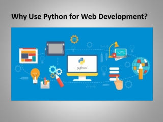 Why Use Python for Web development