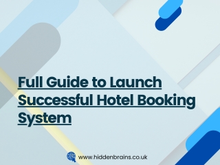Benefits of The Hotel Booking System Development