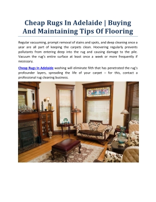Cheap Rugs In Adelaida