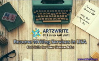 Resume Writing Services in USA- Get Calls for Your Dream Jobs - Art2write