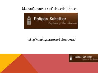 Church Chairs Manufacturer USA