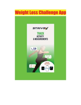 Weight Loss Challenge App