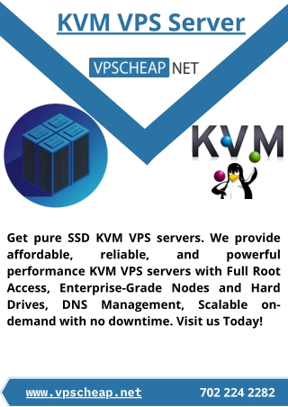 KVM VPS Server