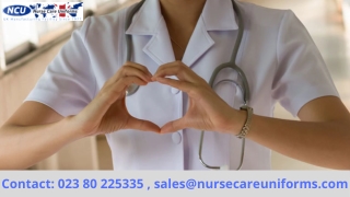 Premium Quality White Nursing Uniforms