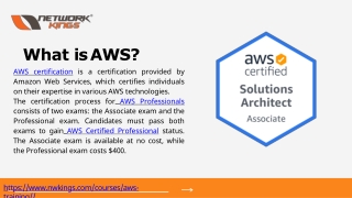 AWS Certification & Training Online | Network Kings - Join Now