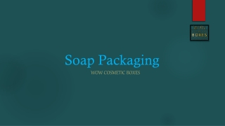 Soap Packaging