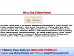 Hirco Sky Palace Exclussive Villas @ Panvel 09999684166