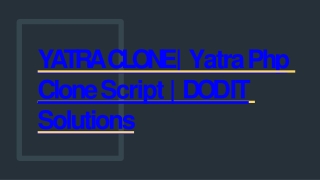 Readymade Best Yatra Clone Script - DOD IT SOLUTIONS
