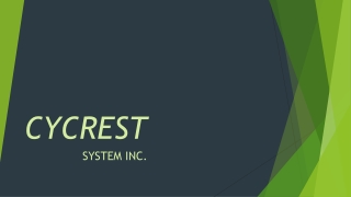 Cycrest Has Years of Experience in Medical IT Support