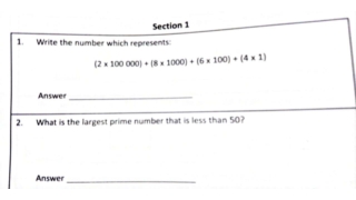 Oas booklet #no 10 math clean