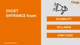 Dravidian University Common Entrance Test (DUCET)