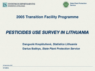 2005 Transition Facility Programme