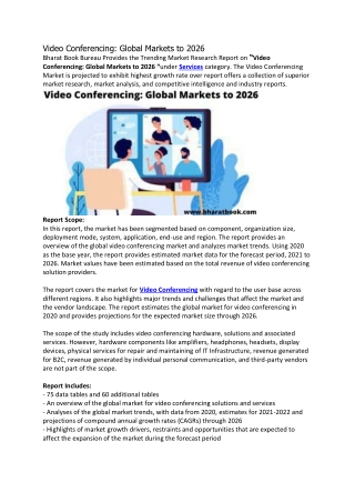 Video Conferencing