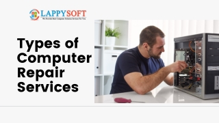 Types of Computer Repair Services